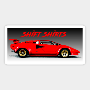 Fast When Still - Lambo Countach Sticker